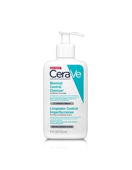 CERAVE LIMPIADOR CONTROL IMPERFECCIONES 236 ML