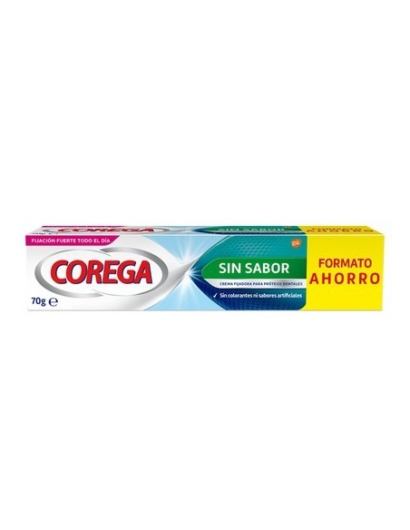 COREGA SIN SABOR FIJACIÓN FUERTE 70 GRAMOS 