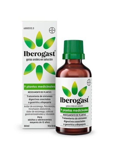 IBEROGAST SOLUCION 50 ML
