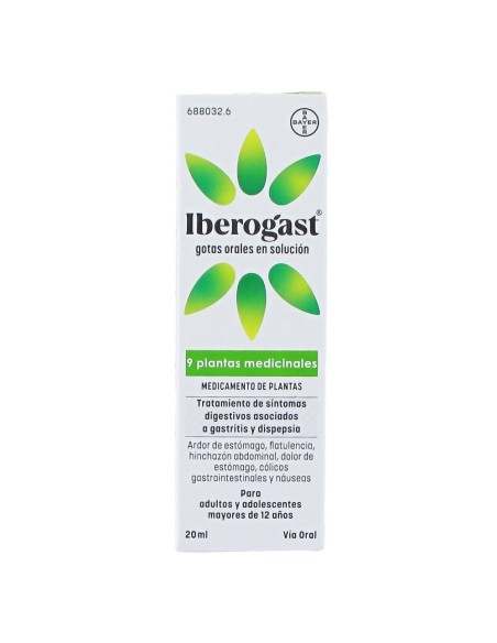 IBEROGAST GOTAS ORALES 20 ML