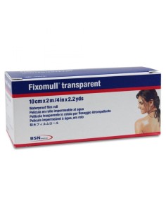 FIXOMULL TRANSPARENTE ESPARADRAPO 10 M X  2 CM