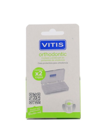 VITIS CERA PROTECTORA PARA ORTODONCIA 2 CAJAS