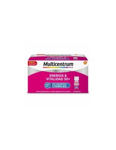 MULTICENTRUM ENERGIA & VITALIDAD 50+ 15 FRASCOS