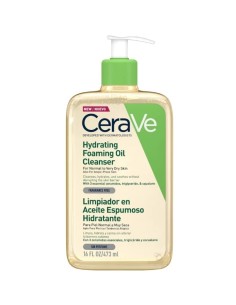 CERAVE LIMPIADOR ACEITE ESPUMOSO HIDRATANTE  1 ENVASE 473 ml