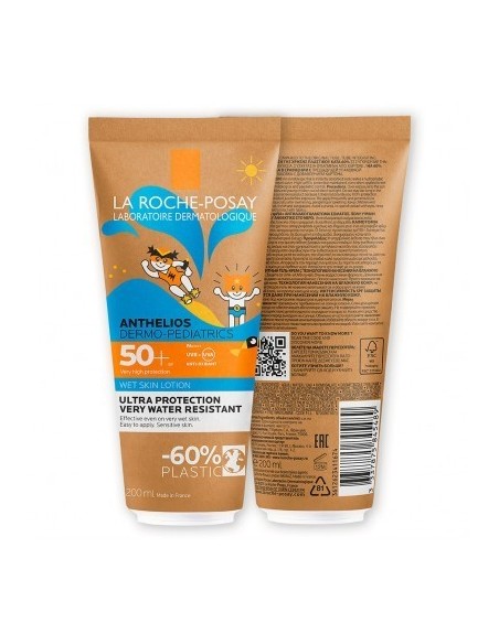 LA ROCHE POSAY ANTHELIOS SPF 50+ DERMOPEDIATRICS GEL WET SKIN   250 ML