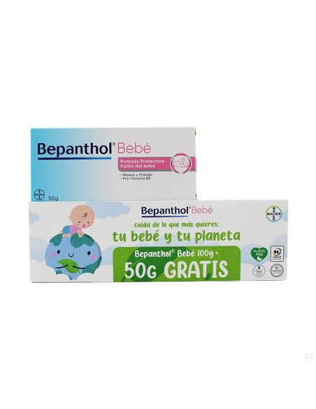BEPANTHOL BEBÉ POMADA PROTECTORA 100 GR + 50 GR GRATIS