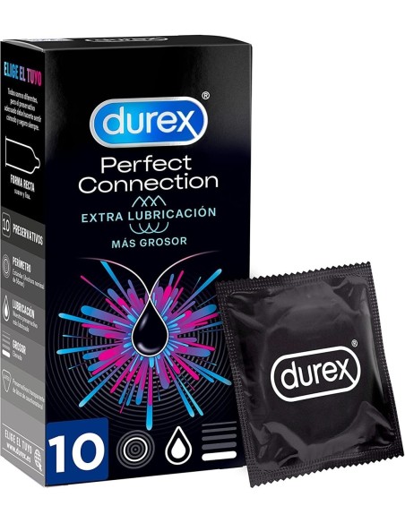 DUREX PERFECT CONNECTION PRESERVATIVOS 10 PRESERVATIVOS