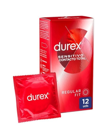 DUREX PRESERVATIVO CONTACTO TOTAL 12 UNIDADES