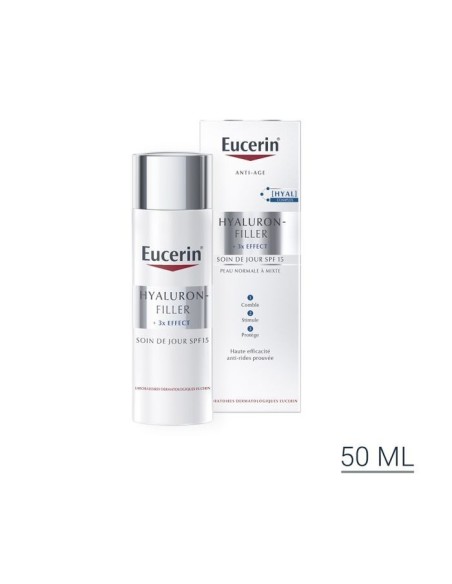 EUCERIN HYALURON FILLER PIEL MIXTA 50 ML + CONTORNO DE OJOS 15 ML 