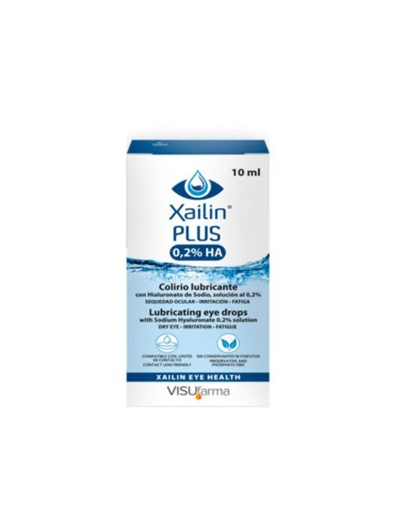 XAILIN HA LUBRICANTE OCULAR (ANTES XILIN) 1 BOTELLA 10 ML