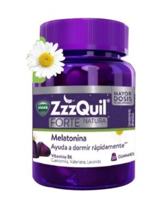 ZZZQUIL NATURA FORTE  30 GUMMIES SABOR FRUTOS DEL BOSQUE