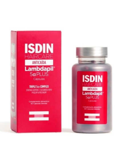  ISDIN HAIRCARE LAMBDAPIL 5 ALFA PLUS  60 CAPSULAS 
