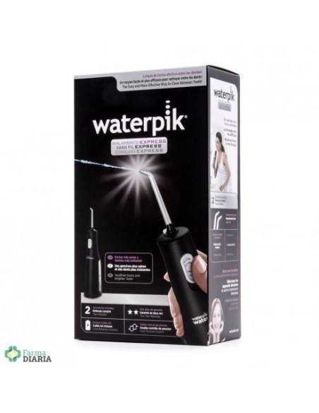 WATERPIK IRRIGADOR INALÁMBRICO EXPRESS WP-02 NEGRO 