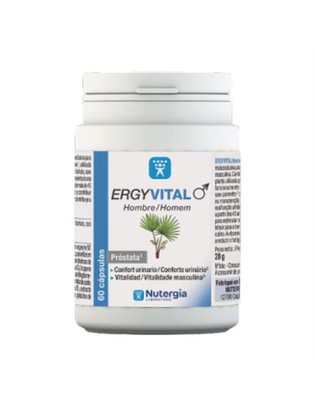 ERGYVITAL HOMBRE 60 CPS NUTERGIA
