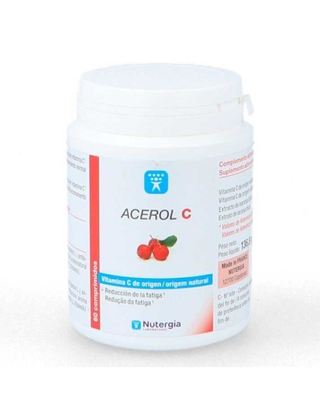 NUTERGIA ACEROL C 60 COMPRIMIDOS 