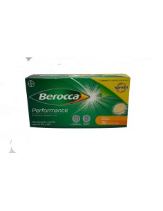 BEROCCA PERFORMANCE SABOR  NARANJA 30 COMP EFERV