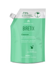 BIRETIX CLEANSER GEL LIMPIADOR PURIFICANTE  1 ENVASE 400 ml REFILL