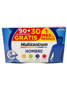 MULTICENTRUM HOMBRE  90 COMPRIMIDOS + 30 COMPRIMIDOS PACK PROMOCIONAL