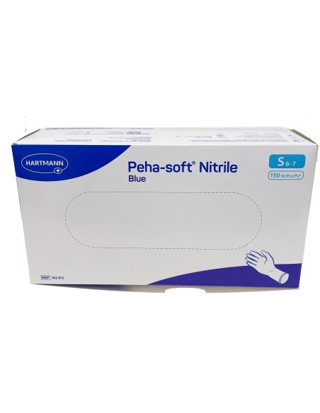 HARTMANN GUANTES NITRILO PEHA-SOFT TALLA S