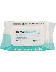 HEMOSAN CINFA  60 TOALLITAS
