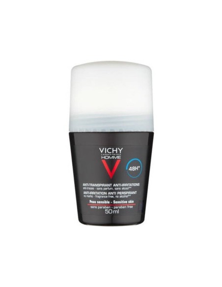 VICHY HOMME ANTITRANSPIRANTE 48 H PIEL SENSIBLE 50 ML 