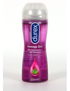 DUREX MASSAGE 2 EN 1 GEL LUBRICANTE ALOE VERA  200 ML