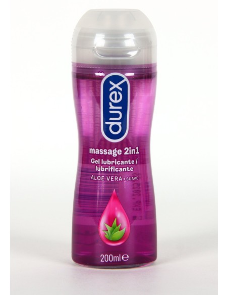 DUREX MASSAGE 2 EN 1 GEL LUBRICANTE ALOE VERA  200 ML