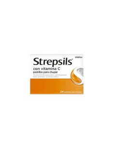 STREPSILS VITAMINA C 24 PASTILAS 2