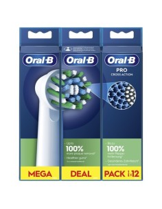 CEPILLO DENTAL ELECTRICO RECAMBIO ORAL-B PRO CROSS ACTION  6 CABEZALES DE RECAMBIO	