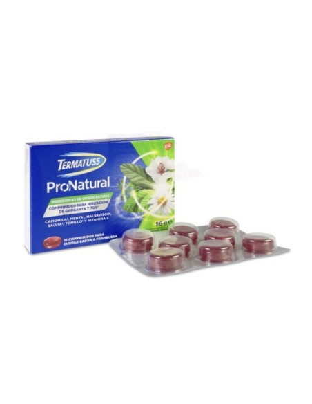 TERMATUSS PRONATURAL  16 COMPRIMIDOS PARA CHUPAR