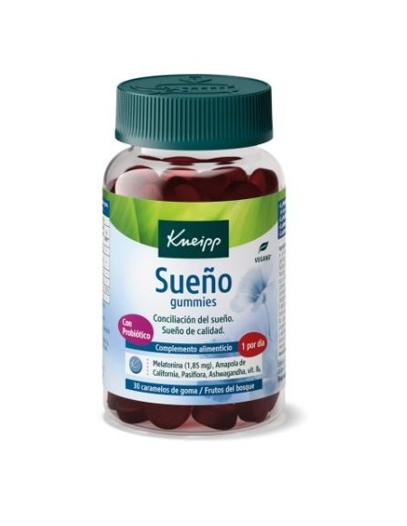 KNEIPP SUEÑO  60 GUMMIES SABOR FRUTOS DEL BOSQUE