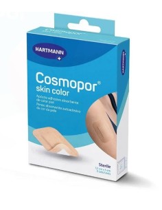 COSMOPOR SKIN COLOR APOSITO ESTERIL 5 UNIDADES 7,2 cm x 5 cm