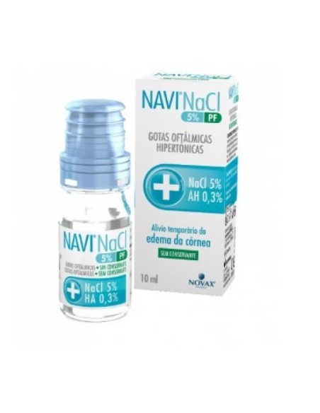 NAVI NACL 5% PF SOLUCION OFTALMICA 10 ML