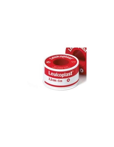 ESPARADRAPO   LEUKOPLAST BLANCO 5 m x 2,5 cm 