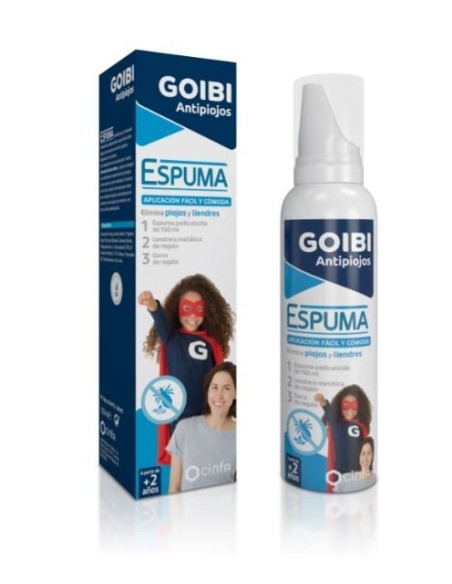 GOIBI ANTIPIOJOS ESPUMA  1 ENVASE 150 ml