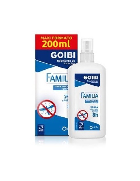 GOIBI FAMILIA REPELENTE DE INSECTOS SPRAY 200 ml