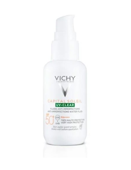 VICHY CAPITAL SOLEIL UV-CLEAR WATER FLUID SPF 50+  40 ML
