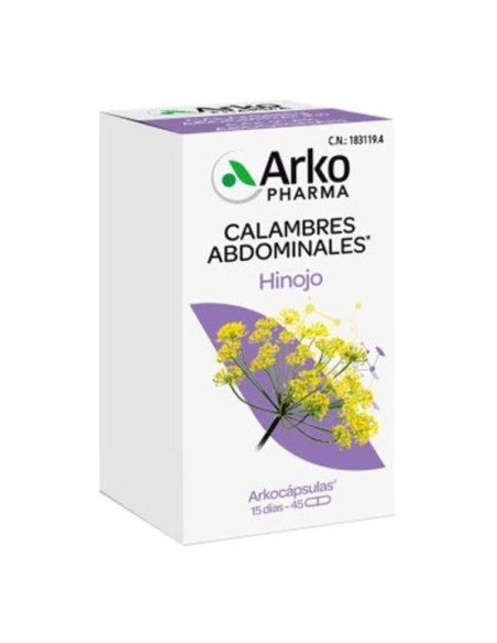 ARKOCAPSULAS HINOJO 300 MG 50 CAPSULAS