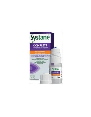 SYSTANE COMPLETE GOTAS OFTALMICAS LUBRICANTES 10 ML