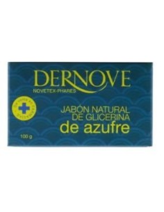 DERNOVE JABON GLICE AZUFRE 100G PASTILLA