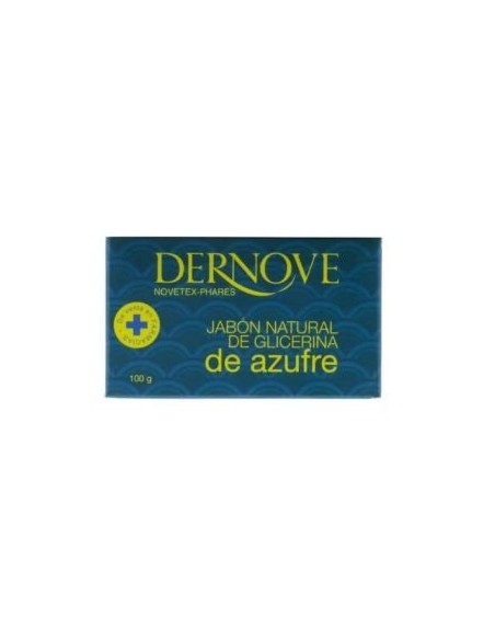 DERNOVE JABON GLICE AZUFRE 100G PASTILLA