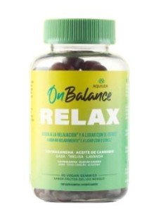 AQUILEA ONBALANCE RELAX 60 GUMMIES SABOR FRUTOS DEL BOSQUE 