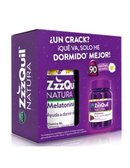 ZZZQUIL NATURA 90 GUMMIES PACK