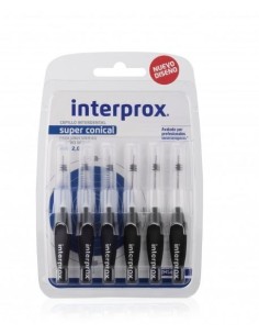 CEPILLO INTERPROX SUPER CONICO PHD 2.0 6 UNIDADES