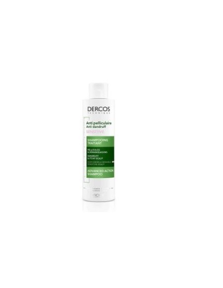 DERCOS TECHNIQUE CHAMPÚ ANTICASPA SENSIBLE 200 ML
