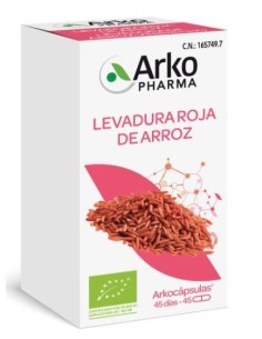 ARKOCÁPSULAS LEVADURA ROJA DE ARROZ 45 CÁPSULAS