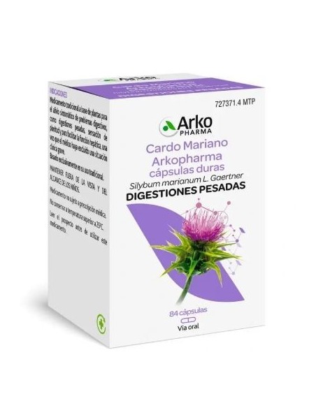 ARKOPHARMA CARDO MARIANO 84 CÁPSULAS