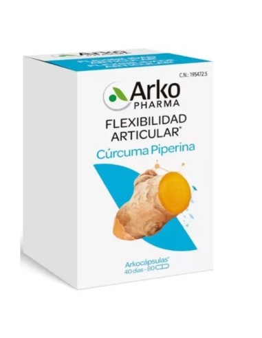 ARKOPHARMA CÚRCUMA 80 CÁPSULAS