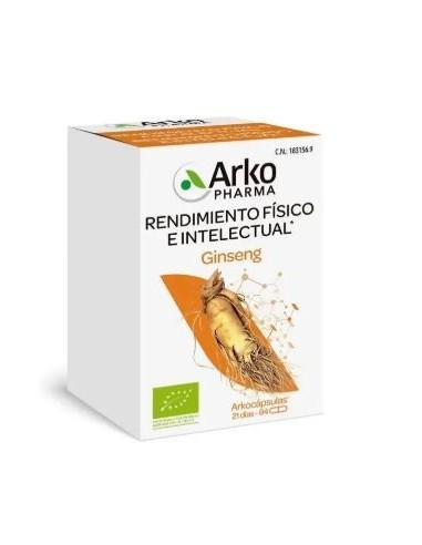 ARKOPHARMA GINSENG 84 CÁPSULAS