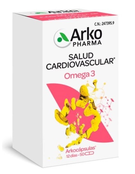 ARKOPHARMA OMEGA 3 50 CÁPSULAS